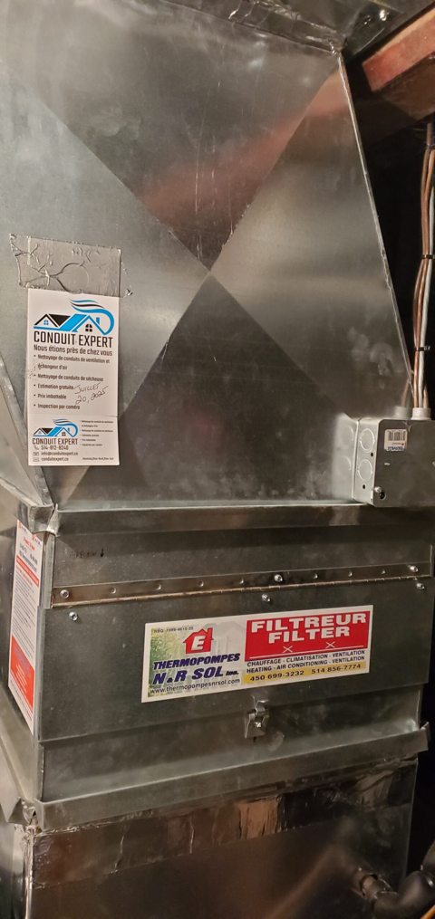 Installation de chauffage résidentielle