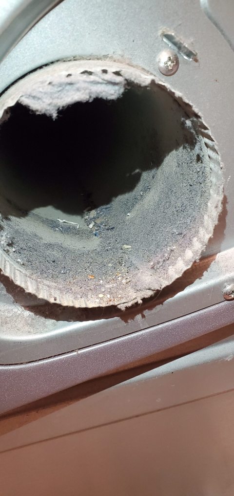 Ouverture d’un raccord de ventilation