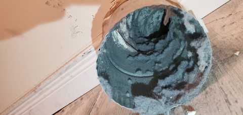 Résidus retirés d’un conduit
