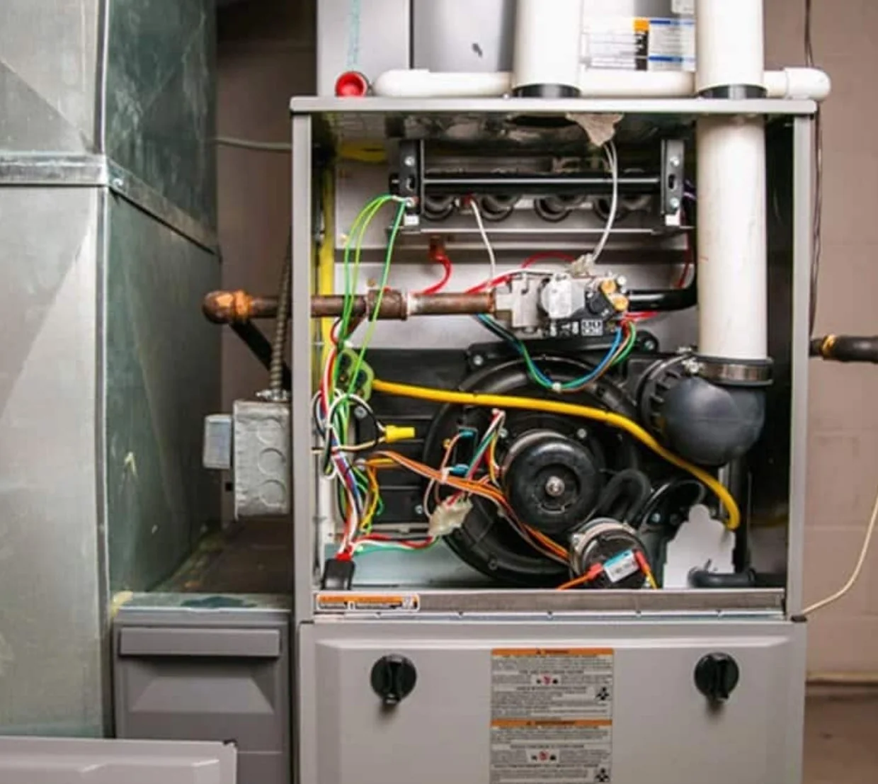 Fournaise et système de ventilation